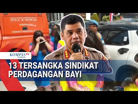 Sindikat Bayi Terbongkar! 13 Tersangka Ditangkap, Orang Tua Terlibat?