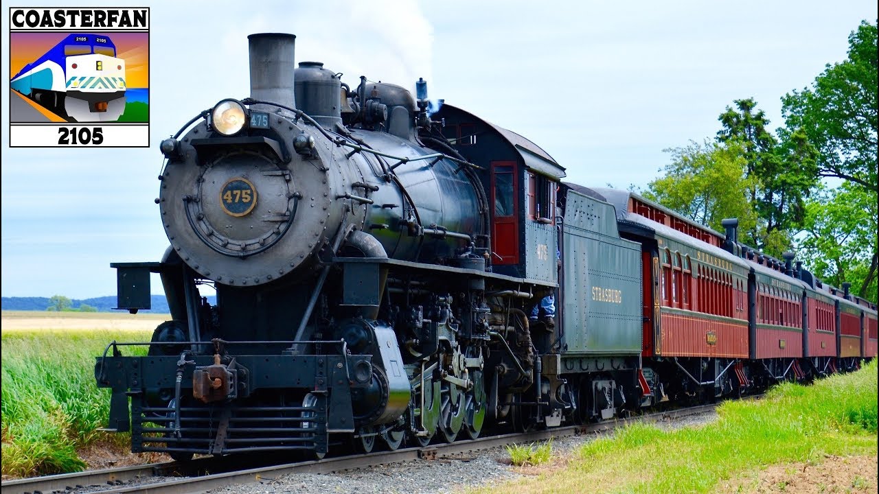 Strasburg Railroad Steam Train - CoasterFan2105