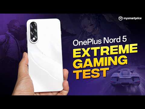OnePlus Nord 5 Extreme Gaming Test 🔥