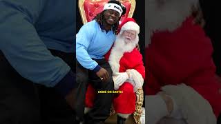 Jeanty Claus Meets Santa Claus🎅🏿