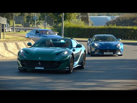 LIVE 🔴 | Cars ACCELERATING - Leaving Ferrari Racing days at Silverstone Circuit