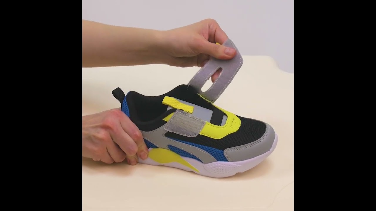 Кроссовки Pasito серо-черные с зелеными и синими вставками - видео Кроссовки Pasito серо-черные с зелеными и синими вставками - видео