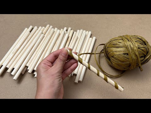 Look What I Made With Wooden Stick and Paper String!