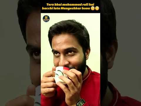 Tera bhai mohammad rafi hai bacchi lata Mangeshkar hona 🧐🧐| Family Drama | Golden Hyderabadiz