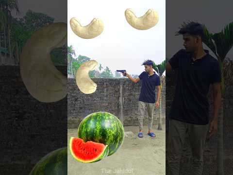 Rounding kaju badam to Grapes, Mango, lichi & Watermelon - Fruits names magic video