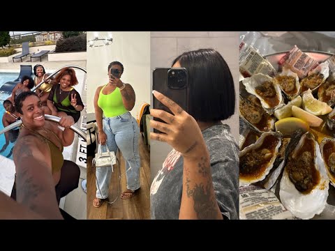 GIRLS WEEKEND VLOG| It's a wrap for SUMMER, cringy dating bios, too bald for braids, new shoes ✨