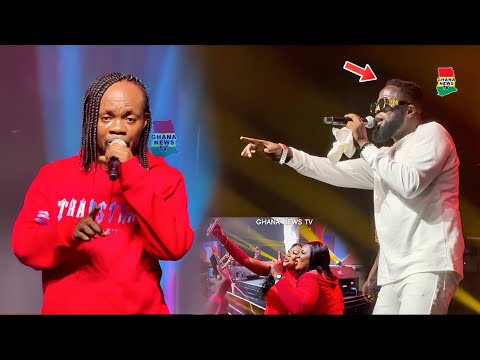 Ofori Amponsah energetic performance at Valentine Day with Lumba after his encounter at his Birthday