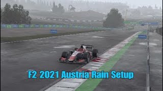 F2 2021 Austria Rain Car Setup