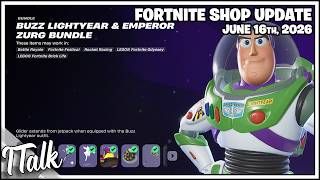 Fortnite Shop TOY STORY IS BACK! [June 16th, 2026] (Fortnite Chapter 7)
