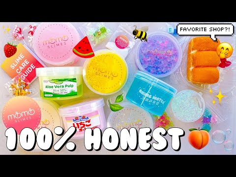 $150 Momo Slimes Famous Slime Shop Review Unboxing 🎀 100% Honest