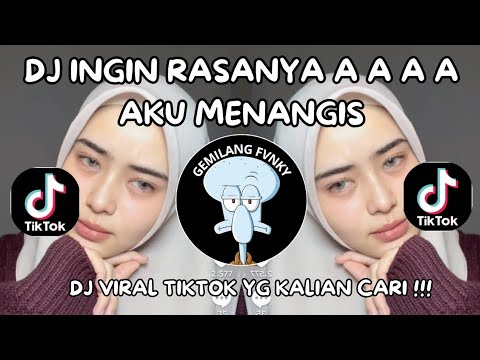 DJ INGIN RASANYA A A A A AKU MENANGIS BY DJ WAGHYU REMIX VIRAL TIKTOK TERBARU 2025 !