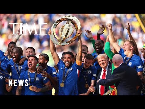 Trump Presents Trophy After Chelsea Beats Paris Saint‑Germain 3‑0 to Win Club World Cup Title