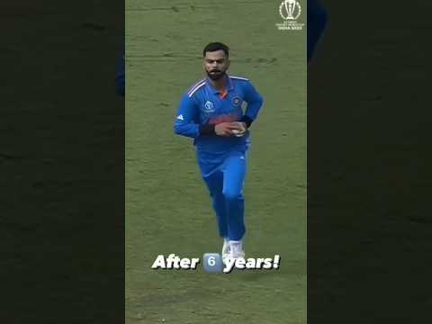 Virat kohli king bowling 🥎🥎 #cricket #cricketloves #t20worldcup #ipl  #shortvideo