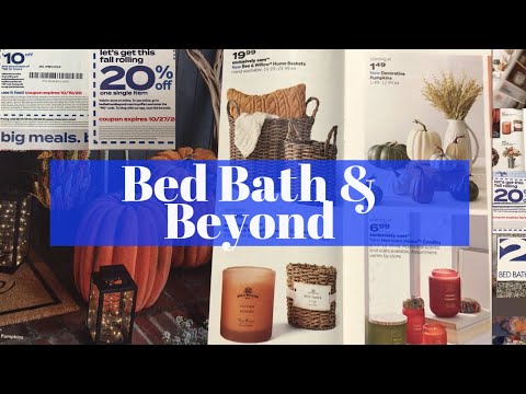 BED BATH & BEYOND SALE / 20% AND $10 OFF COUPONS /...