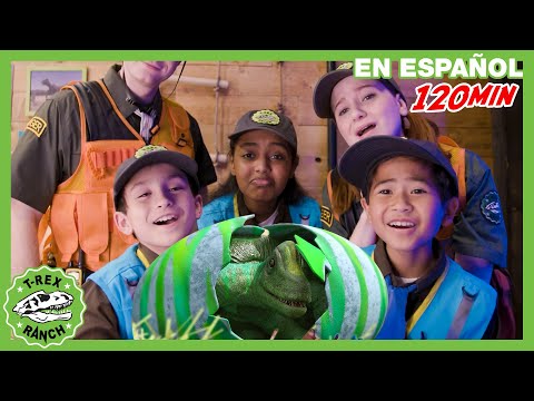 ¡Aventura en el parque! El T-Rex se ha escapado | 🦖 T-Rex Rancho | Moonbug Kids - Parque en Vivo!