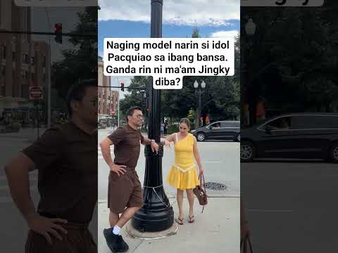Model na rin si idol Manny #pacquiao