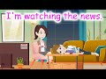 Exploring Present Continuous Tense in Everyday Actions