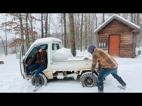 Massive Winter Storm Slams Our Off-Grid Home