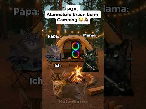 POV: Alarmstufe braun beim Camping 😭💩