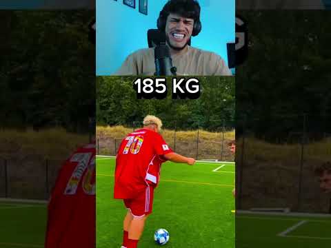 ele perdeu peso enquanto jogava bola