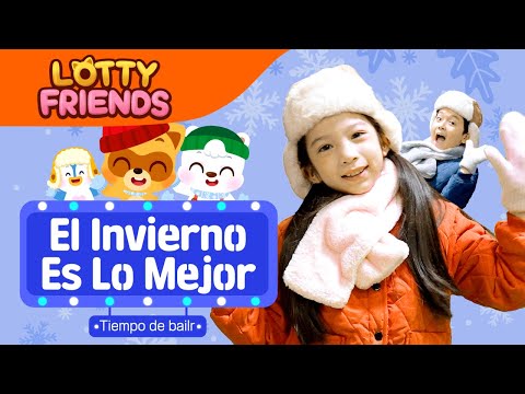 El Invierno Es Lo Mejor🤍❄️🎄⛸️ Baila con Lotty Friends | Canciones para Niños | Lotty Friends Español