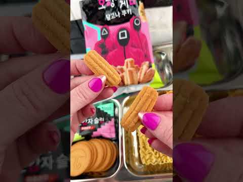 Packing School Lunch with Netflix SQUID GAME CANDY Snacks *BENTO Box* Satisfying Video ASMR! #asmr 🍭