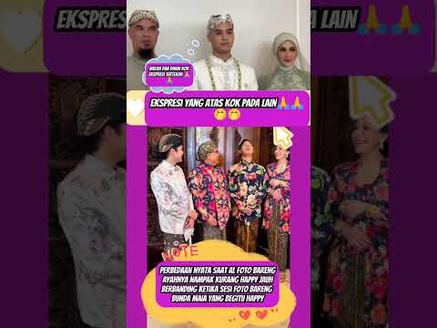 perbedaan nyata ketika Al sesi foto bareng keluarga ayah Dhani, kok ekspresi pada ????
