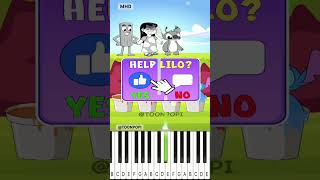 Jump into Amazing Colors - Perfect Puzzle Challenge | Lilo ans Stitch @ToonPopi - Piano Tutorial