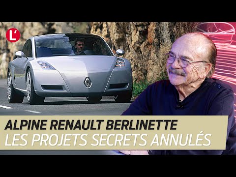 ALPINE Renault BERLINETTE : les PROJETS annulés racontés par leur designer en chef