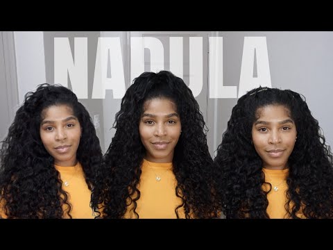 FORGET SEW-INS‼️ Flip Over Sew In 👀 With 3 in 1 Half Wig install!😻YOU NEED THIS ONE! 🔥NADULAHAIR