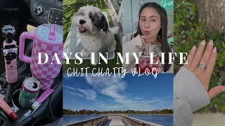 VLOG | a few days in my life (hang out with me, 2025 vision board, new nails)