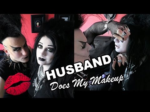 Goths Do Husband Does My Makeup! | Black Friday