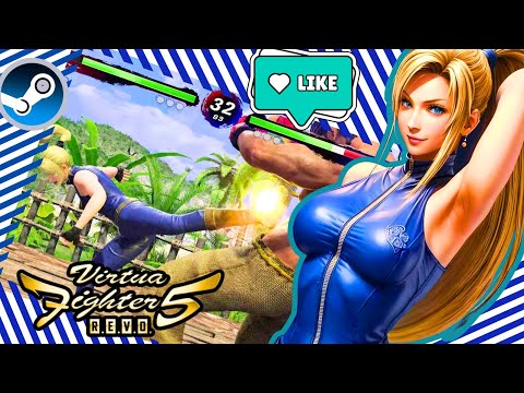 Virtua Fighter 5 REVO 2025: A Dominadora Sarah em Ação!