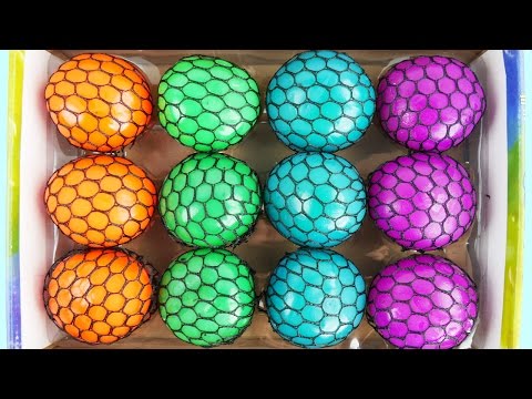 Squishy toys for learning color