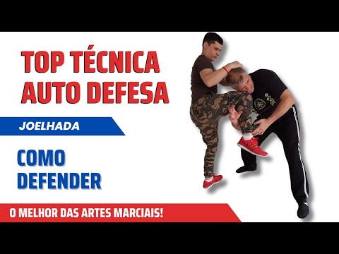 APRENDA AGORA MESMO DEFENDER-SE DE JOELHADA EM  B R I G 4  DE RUA Aula de Defesa Pessoal