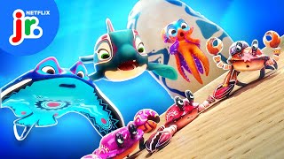Crabby CHAOS Underwater! 🦀 Spirit Rangers | Netflix Jr