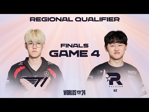 T1 vs KT Game 4 Highlights | 09.14 | Worlds 2024 LCK Regional Qualifier Finals