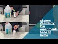 Kitchen Science Experiments and Reactions