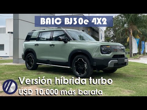 Nueva BAIC BJ30e 4x2 híbrida SIN 35% ARANCEL de importación | PRECIO, motor, y equipamiento
