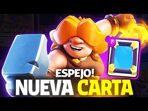 💥MAZO NUEVA CARTA CON ESPEJO Y ESTÁ ROTOO 🪓 CLASH ROYALE GIGANTE RUNICA 2025