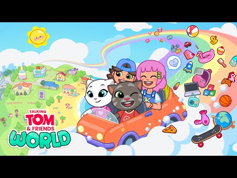 NEW GAME, NEW STORIES 📚🌈 Talking Tom & Friends: World Trailer