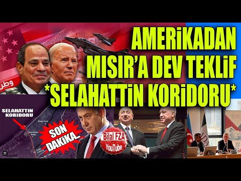 Türkiye *Selahattin Koridoru için devrede ama amerika bu teklifle geldi, dayan Mısır..!