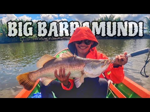 setelah di trip sebelumnya lepas, akhirnya BARRAMUNDI BABONnya landed