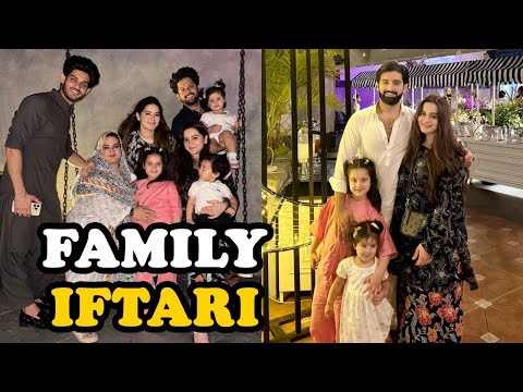 Iftar dinner and shopping - Aiman khan
