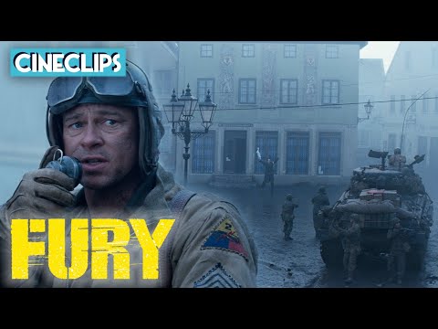 Seizing Control Of A German Town | Fury | CineStream | With Captions