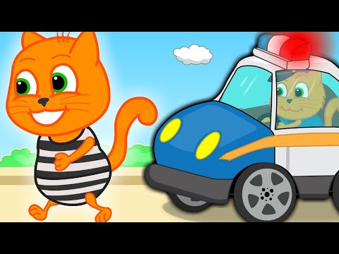 Cats Family in English - THE SPEEDY RUNAWAY 😎⚡👟 Cartoon for Kids 4K