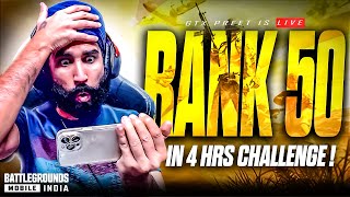 RANK PUSH PUBG CONQUEROR #bgmi #shortslive
