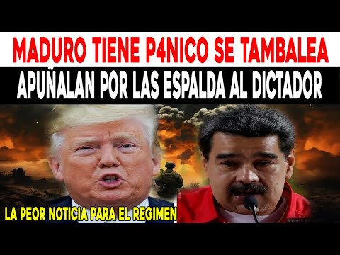 MADURO TIENE PANICO