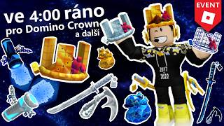 EVENT - Jak získat Domino Crown a další 3 itemy  POUZE TENTO VEČER
