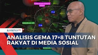 Bagaimana Gema 17 8 Tuntutan Rakyat di Media Sosial saat Jatuh Tempo? Begini Kata Drone Emprit